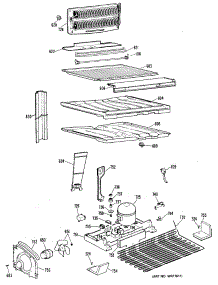 05 - Section5 parts for Ge Refrigerator TBX25RMFRWH from AppliancePartsPros.com