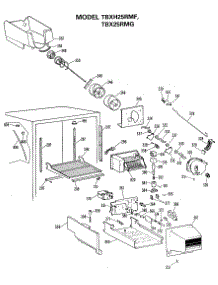 03 - Section3 parts for Ge Refrigerator TBX25RMGLWH from AppliancePartsPros.com