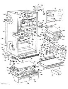 03 - Section3 parts for Ge Refrigerator TBX25RMMLWH from AppliancePartsPros.com