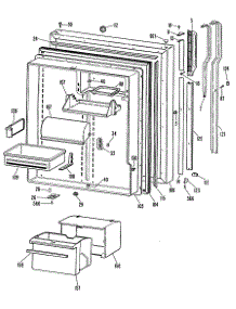 02 - Section2 parts for Ge Refrigerator TBX25RNMLWH from AppliancePartsPros.com