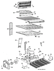 05 - Section5 parts for Ge Refrigerator TBX25RNMRWH from AppliancePartsPros.com
