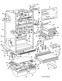 03 - Section3 parts for Ge Refrigerator TBX25RNRRWH from AppliancePartsPros.com