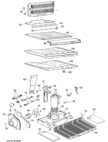 03 - Section3 parts for Ge Refrigerator TBX25ZKBR from AppliancePartsPros.com