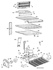 03 - Section3 parts for Ge Refrigerator TBX25ZNMRAD from AppliancePartsPros.com
