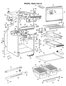 02 - Section2 parts for Ge Refrigerator TBXK17KJBR from AppliancePartsPros.com