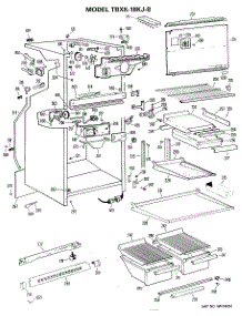 02 - Section2 parts for Ge Refrigerator TBXK18KJBR from AppliancePartsPros.com