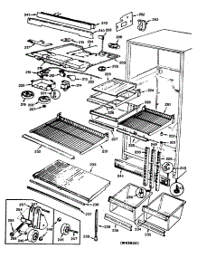03 - Section3 parts for Ge Refrigerator TBXS21BLC from AppliancePartsPros.com