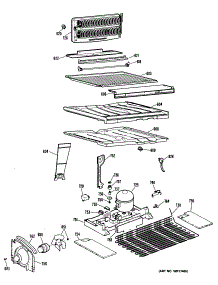 03 - Section3 parts for Ge Refrigerator TBXW19ZLGRWH from AppliancePartsPros.com