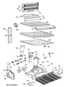 03 - Section3 parts for Ge Refrigerator TBXW19ZPBRWH from AppliancePartsPros.com