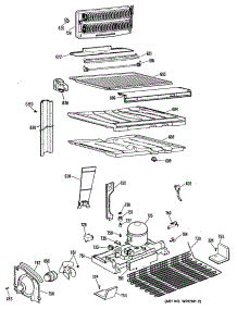 03 - Section3 parts for Ge Refrigerator TBXW19ZPKRWH from AppliancePartsPros.com