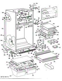 03 - Section3 parts for Ge Refrigerator TBXW25FLMRWH from AppliancePartsPros.com