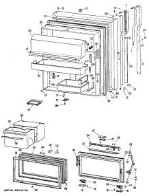 02 - Section2 parts for Ge Refrigerator TBXW25FPLLWH from AppliancePartsPros.com