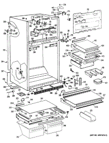 03 - Section3 parts for Ge Refrigerator TBXW25FPLLWH from AppliancePartsPros.com