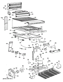 05 - Section5 parts for Ge Refrigerator TBXW25FPLRWH from AppliancePartsPros.com