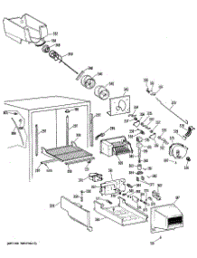 03 - Section3 parts for Ge Refrigerator TBXW25FRELWH from AppliancePartsPros.com