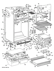 03 - Section3 parts for Ge Refrigerator TBXW25MLRRWH from AppliancePartsPros.com