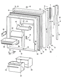 02 - Section2 parts for Ge Refrigerator TBXW25RMFRWH from AppliancePartsPros.com