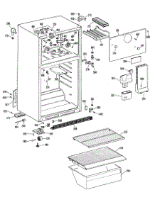 02 - Section2 parts for Ge Refrigerator TBXY14LMDRWH from AppliancePartsPros.com