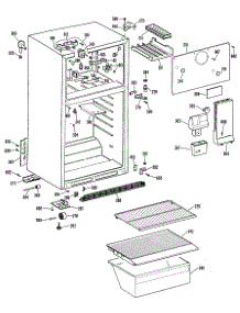 02 - Section2 parts for Ge Refrigerator TBXY14SMCLWH from AppliancePartsPros.com