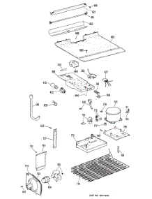 03 - Section3 parts for Ge Refrigerator TBXY14SMCLWH from AppliancePartsPros.com