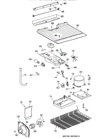 03 - Section3 parts for Ge Refrigerator TBXY14SPKLAD from AppliancePartsPros.com