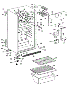 02 - Section2 parts for Ge Refrigerator TBXY16SPDRWH from AppliancePartsPros.com