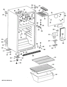02 - Section2 parts for Ge Refrigerator TBXY16SPJLWH from AppliancePartsPros.com