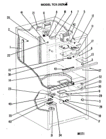 03 - Section3 parts for Ge Refrigerator TCX-20ZKC from AppliancePartsPros.com