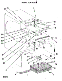 04 - Section4 parts for Ge Refrigerator TCX-20ZKC from AppliancePartsPros.com