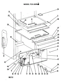 05 - Section5 parts for Ge Refrigerator TCX-20ZKC from AppliancePartsPros.com