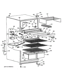 02 - Section2 parts for Ge Refrigerator TDE13SNSBRWH from AppliancePartsPros.com