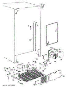 04 - Section4 parts for Ge Refrigerator TFC20JASAWH from AppliancePartsPros.com