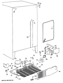 04 - Section4 parts for Ge Refrigerator TFC20JASBWH from AppliancePartsPros.com