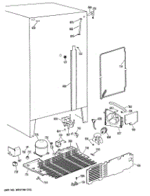 04 - Section4 parts for Ge Refrigerator TFC20JRSAWW from AppliancePartsPros.com