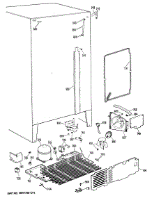06 - Section6 parts for Ge Refrigerator TFC22PRSBBB from AppliancePartsPros.com