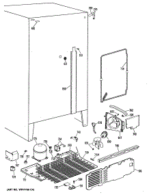04 - Section4 parts for Ge Refrigerator TFC22ZRAAD from AppliancePartsPros.com