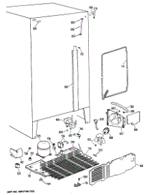 04 - Section4 parts for Ge Refrigerator TFC22ZRSBWW from AppliancePartsPros.com