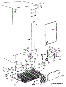 05 - Section5 parts for Ge Refrigerator TFC24ZFSBAD from AppliancePartsPros.com