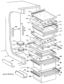 05 - Section5 parts for Ge Refrigerator TFC27PFSAWW from AppliancePartsPros.com