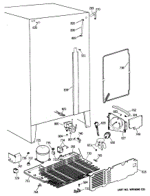 05 - Section5 parts for Ge Refrigerator TFC27ZFSBAD from AppliancePartsPros.com