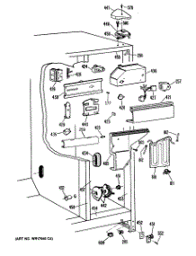 04 - Section4 parts for Ge Refrigerator TFCW24RRAWH from AppliancePartsPros.com