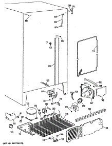 05 - Section5 parts for Ge Refrigerator TFCW27FMA from AppliancePartsPros.com