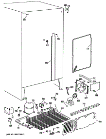 04 - Section4 parts for Ge Refrigerator TFE20DMA from AppliancePartsPros.com