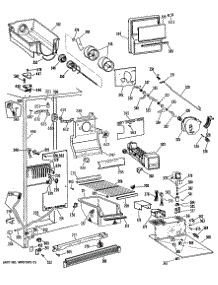 03 - Section3 parts for Ge Refrigerator TFE24ERAWH from AppliancePartsPros.com
