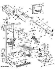 03 - Section3 parts for Ge Refrigerator TFE24FRAWH from AppliancePartsPros.com
