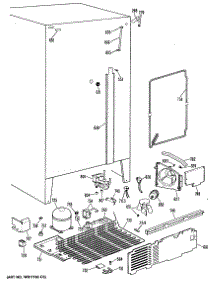 05 - Section5 parts for Ge Refrigerator TFE24RRAWH from AppliancePartsPros.com