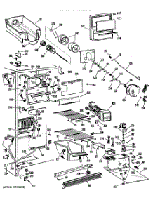 02 - Section2 parts for Ge Refrigerator TFEW22RNA from AppliancePartsPros.com