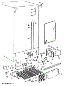 06 - Section6 parts for Ge Refrigerator TFEW24RRAWH from AppliancePartsPros.com