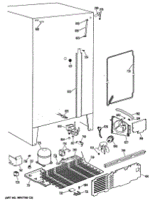 05 - Section5 parts for Ge Refrigerator TFEW27FNA from AppliancePartsPros.com