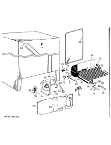 04 - Section4 parts for Ge Refrigerator TFF19LBM from AppliancePartsPros.com
